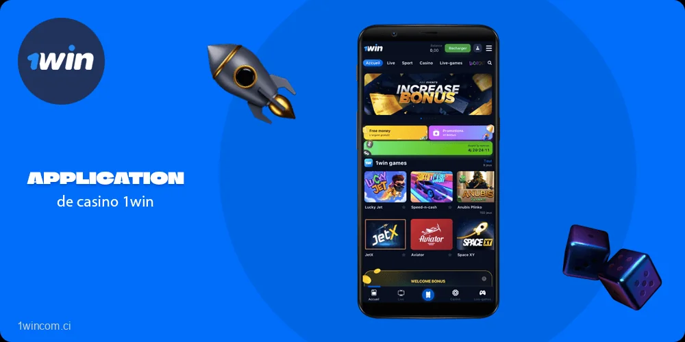 Tout sur l'application 1win Casino