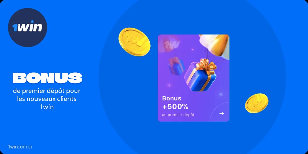 Informations succinctes sur le bonus de premier dépôt pour les nouveaux clients 1win