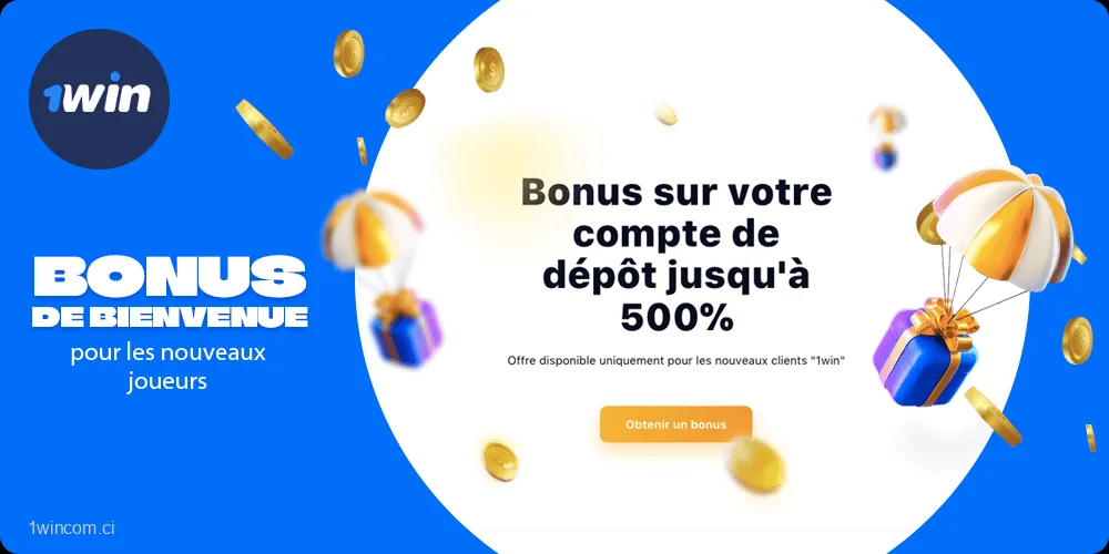 Description de Généreux bonus de bienvenue 1 victoire