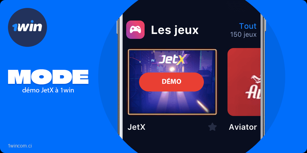 Tout sur le mode démo JetX chez 1win