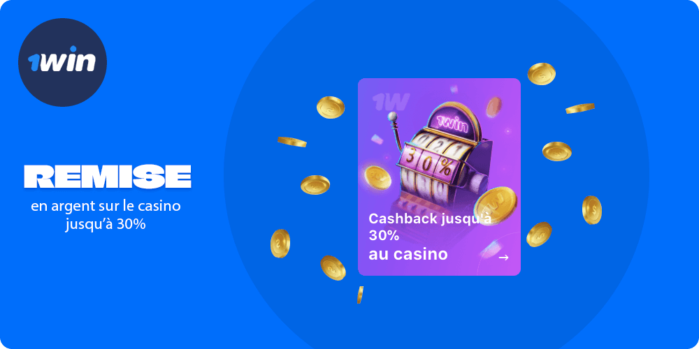 Description de 1win Casino Cashback