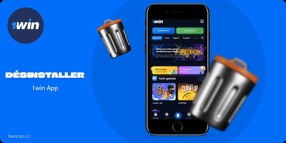 Guide Comment désinstaller 1win App?