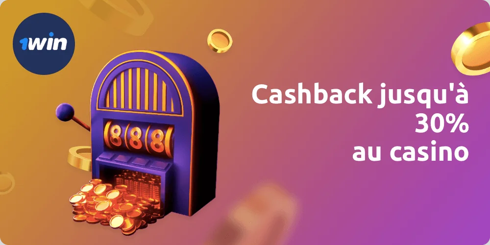 Au casino 1win, les utilisateurs ont accès à de généreuses remises en espèces