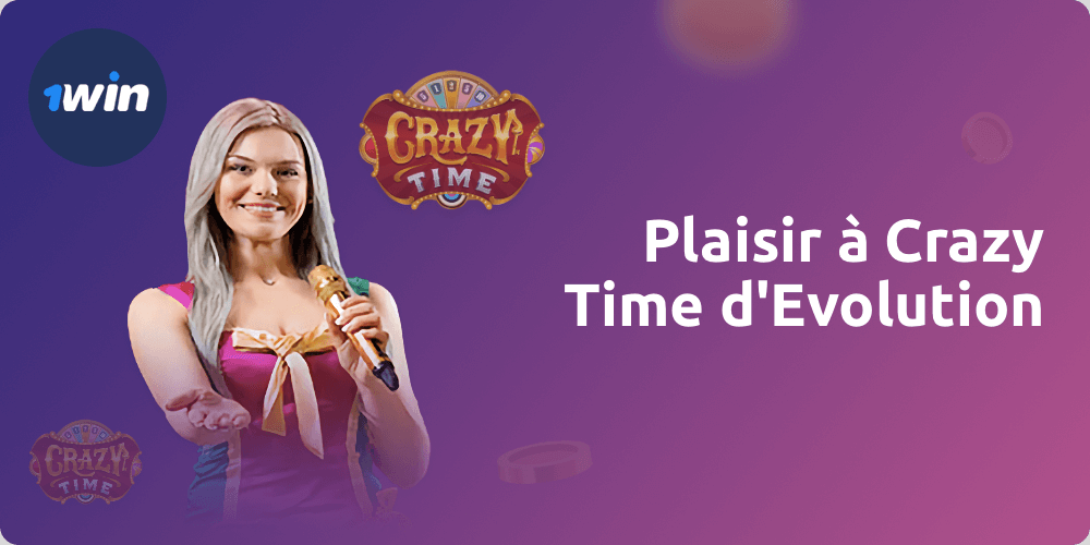 Le jeu Crazy Time de 1win, amusant et passionnant, vous attend déjà avec divers bonus et cadeaux de valeur
