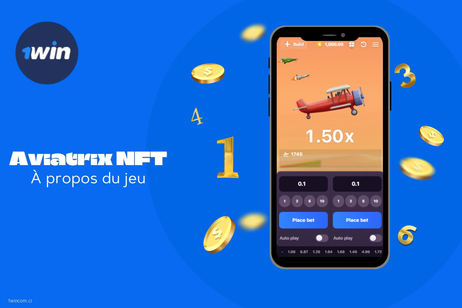 Le jeu de crash Aviatrix est unique en ce sens que les joueurs peuvent personnaliser leurs avions avec des éléments NFT.