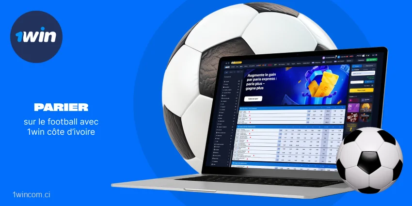 Chaque jour, 1win propose plus de 300 matchs de football dans plus de 50 ligues du monde entier pour les joueurs de Côte d'Ivoire