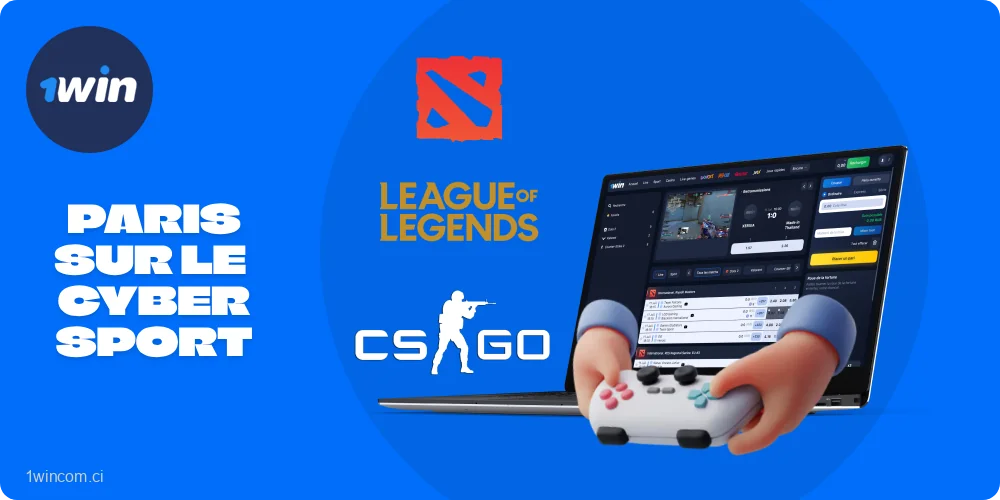 Brève information sur 1win les paris sur le cybersport